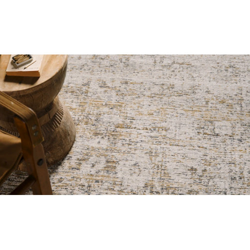 Amber Lewis x Loloi Alie Gold / Beige Area Rug & Reviews Wayfair Canada
